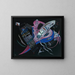 Concentration Painting - Wassily Kandinsky — framed artwork on a wall