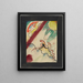 Concepción de la portada del almanaque Le Cavalier Bleu IX - Wassily Kandinsky — cuadro enmarcado en la pared