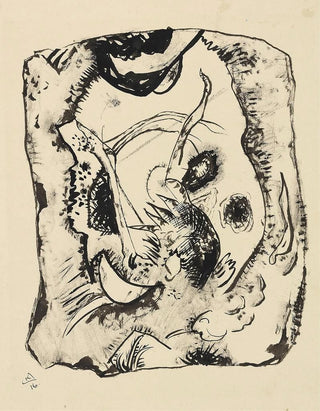Wassily Kandinsky - Drawing for Bild auf hellem Grund.webp