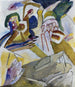Improvisación 18 con lápida - Wassily Kandinsky — vista de la obra