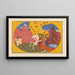 Klinge Pl05 - Wassily Kandinsky — cuadro enmarcado en la pared