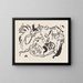 Klnge Pl06 - Wassily Kandinsky — framed artwork on a wall