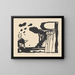 Klnge Pl10 - Wassily Kandinsky — framed artwork on a wall