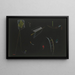 Líneas - Wassily Kandinsky — cuadro enmarcado en la pared