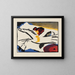 Lyrism - Wassily Kandinsky — framed artwork on a wall
