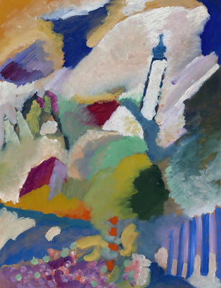 Wassily Kandinsky - Murnau with church I.webp