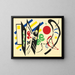 Recíproco - Wassily Kandinsky — cuadro enmarcado en la pared