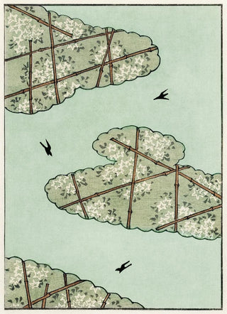 Watanabe Seitei - Sky illustration.webp