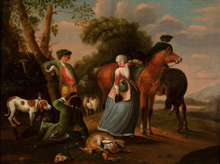 Wenzel Ignaz Prasch - Resting on a hunt.webp