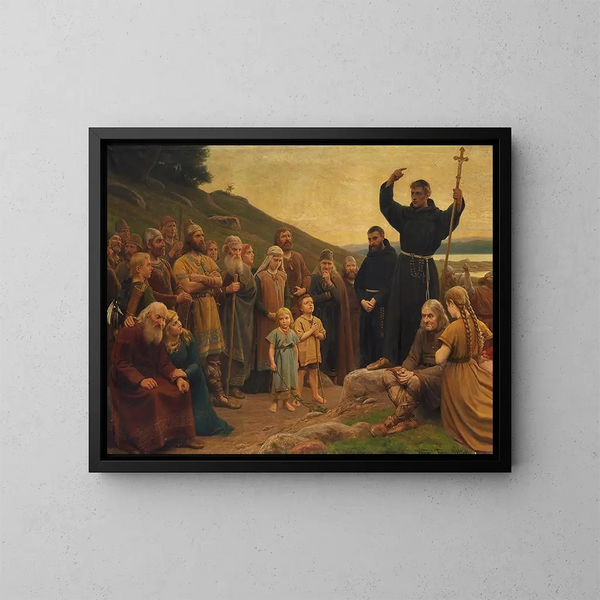 Ansgar - Wenzel Tornow — cuadro enmarcado en la pared