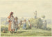 Recolección de heno en Rusia - Wilhelm Amandus Beer — vista de la obra