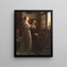 Campanas de la tarde - Wilhelm Amberg — cuadro enmarcado en la pared