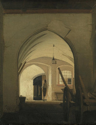 Wilhelm Bendz - A Coach House Partenkirchen.webp