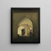 a car repair in Partenkirchen - Wilhelm Bendz — framed artwork on a wall