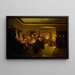 Artists at the Finck Café in Munich - Wilhelm Bendz — framed artwork on a wall
