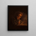 Karl Altmann - Wilhelm Bendz — cuadro enmarcado en la pared