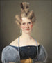 Marie Raffenberg, the fiancée of artists - Wilhelm Bendz — artwork view