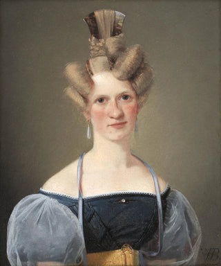 Wilhelm Bendz - Marie Raffenberg the Artists Betrothed.webp