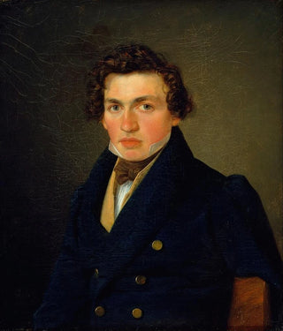 Wilhelm Bendz - Portrait of a young man.webp