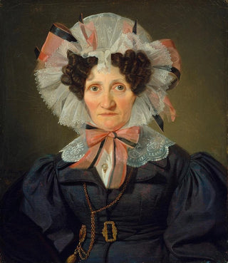 Wilhelm Bendz - Portrait of an elderly woman.webp