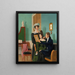 The Raffenberg Family - Wilhelm Bendz — framed artwork on a wall