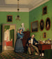 La familia Waagepetersen - Wilhelm Bendz — vista de la obra