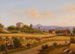 Paisaje veraniego con cosecha - Wilhelm Brücke — vista de la obra