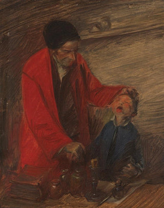 Wilhelm Busch - Beim Landarzt.webp