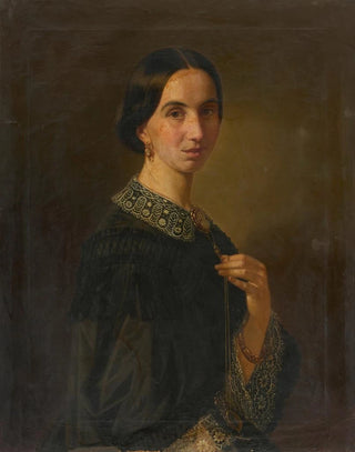 Wilhelm Drr - Damenbildnis Franziska Mammel geb Malchus.webp