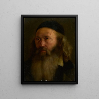 Wilhelm Drr - Kopf eines lteren Herrn mit langem Bart.webp
