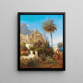 Wilhelm Emil Robert Heck - Capri Chiesa San Stefano.webp