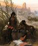Hunters of the Nubian Desert - Wilhelm Gentz — artwork view