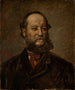 Portrait of the animal painter Josef Wolf - Wilhelm Kümpel — artwork view