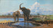Elephants at a watering hole - Wilhelm Kuhnert — artwork view