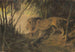 Lion heading towards the river - Wilhelm Kuhnert — artwork view