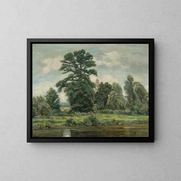 Paisaje de pantano - Wilhelm Legler — cuadro enmarcado en la pared