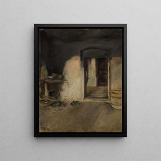 Wilhelm Leibl - Kcheninterieur.webp