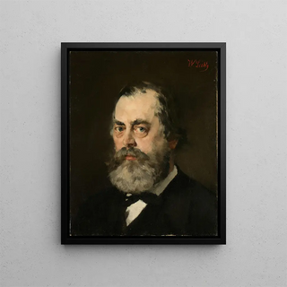Wilhelm Leibl - Portrait of Appellationsrat Stenglein.webp