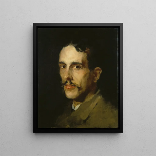 Wilhelm Leibl - Portrait of the Painter Louis Eysen.webp
