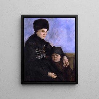 Wilhelm Leibl - Woman and Child.webp