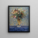 Autumn Bouquet - Wilhelm Ludwig Lehmann — framed artwork on a wall