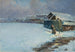 Noche de invierno en Múnich - Wilhelm Ludwig Lehmann — vista de la obra
