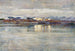 Ambiance hivernale au lac de Zurich - Wilhelm Ludwig Lehmann — vista de la obra