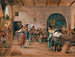 Danza en una Ostería - Wilhelm Marstrand — vista de la obra