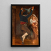 italiano bailando - Wilhelm Marstrand — cuadro enmarcado en la pared