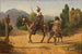 Don Quijote y Sancho Panza en una encrucijada - Wilhelm Marstrand — vista de la obra