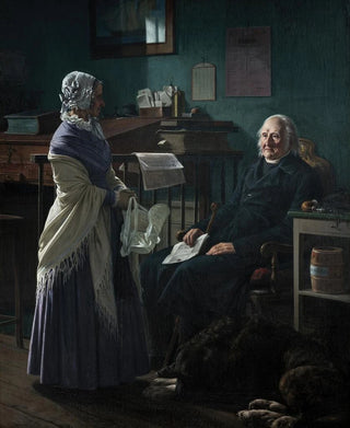 Wilhelm Marstrand - Double portrait of the merchant Christopher Friedenreich Hage 17591849 and his wife Arnette born Just 17781866.webp
