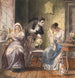 Una escena de la vida cotidiana - Wilhelm Marstrand — vista de la obra