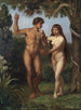 Ève intenta a Adán - Wilhelm Marstrand — vista de la obra