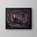 Erasmus Montanus, acto III, escena 3 - Wilhelm Marstrand — cuadro enmarcado en la pared